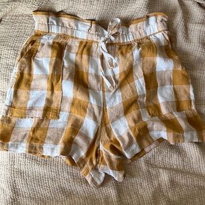 Gingham Shorts